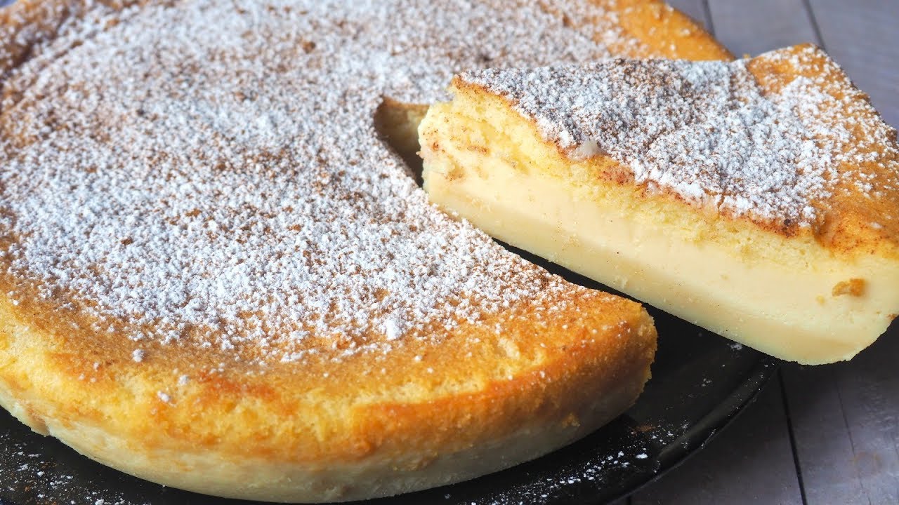 BIZCOFLAN o Pastel Mágico ¡Sencillo y Delicioso!