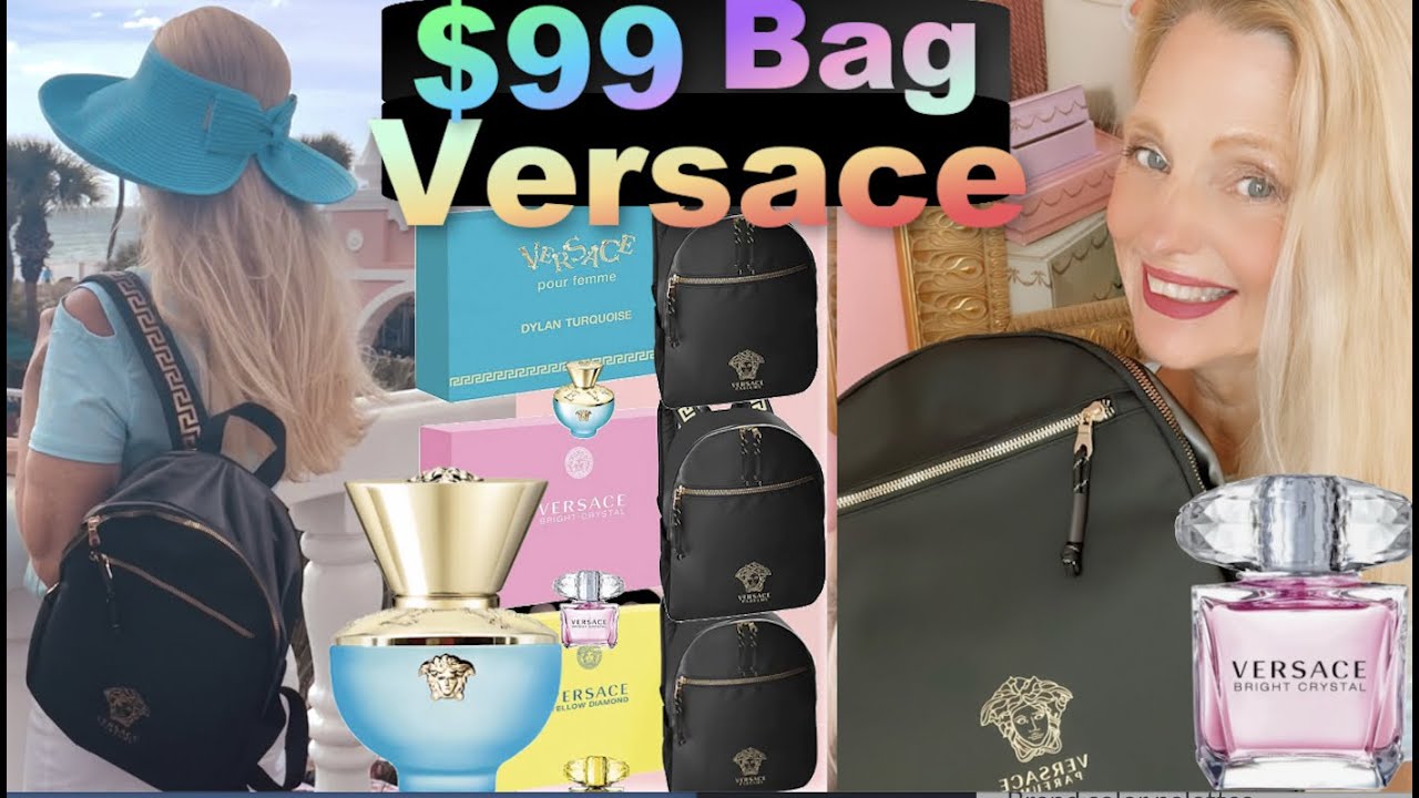 Versace Crystal Noir Perfume: Luxury in a Backpack