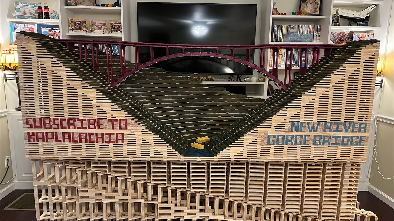 Kapla Architecture #2: New River Gorge Bridge