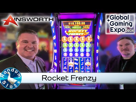 Ainsworth, Rocket Frenzy Slot Machine, #G2E2024