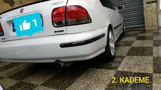 Honda Civic Vti - Çift Kademeli Varex Egzoz Sesi