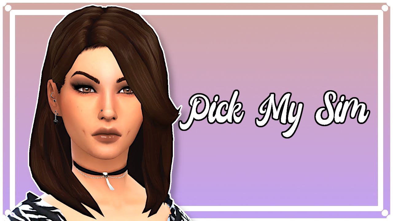 The Sims 4 Create An OC Challenge 🤔❓ - YouTube