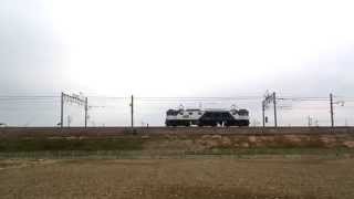 JR貨物 臨単8865列車 EF65 1035号機[愛](単機運用)