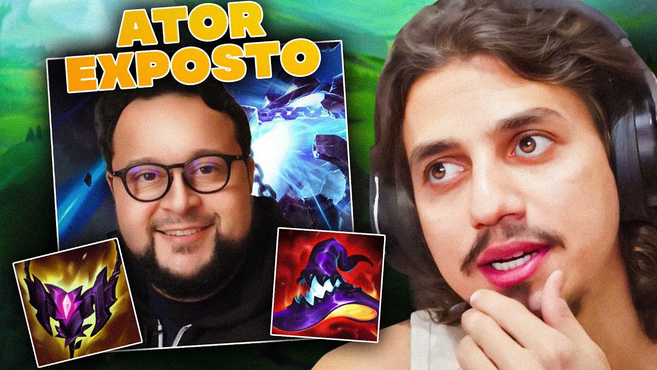 ANALISEI O GORDOX NA PARTIDA QUE REVELOU SEU PERSONAGEM!