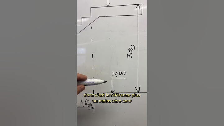Calculer un escalier: la règle de Blondel