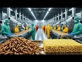 Inside Modern Factory How Millions of Mealworms Are Crushed Down to Make Packets of Noodles