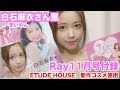 乃木坂46白石麻衣さん(まいやん)風メイク【Ray11月号付録使用】〜新作ETUDE HOUSEコスメ紹介〜