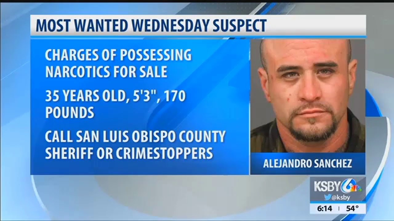 Most Wanted Wednesday: Alejandro Rey Sanchez