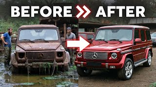 ASMR Car Restoration! You Won’t Believe This G Wagon Phantom Transformation
