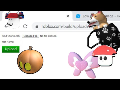 New How To Upload Hats To Roblox Youtube - roblox template hat