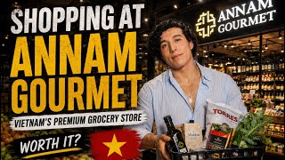 Inside Vietnam’s BEST Grocery Store 🇻🇳 | Shopping at Annam Gourmet