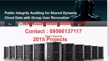 Public Integrity Auditing for Shared Dynamic Cloud Data with Group User Revocation