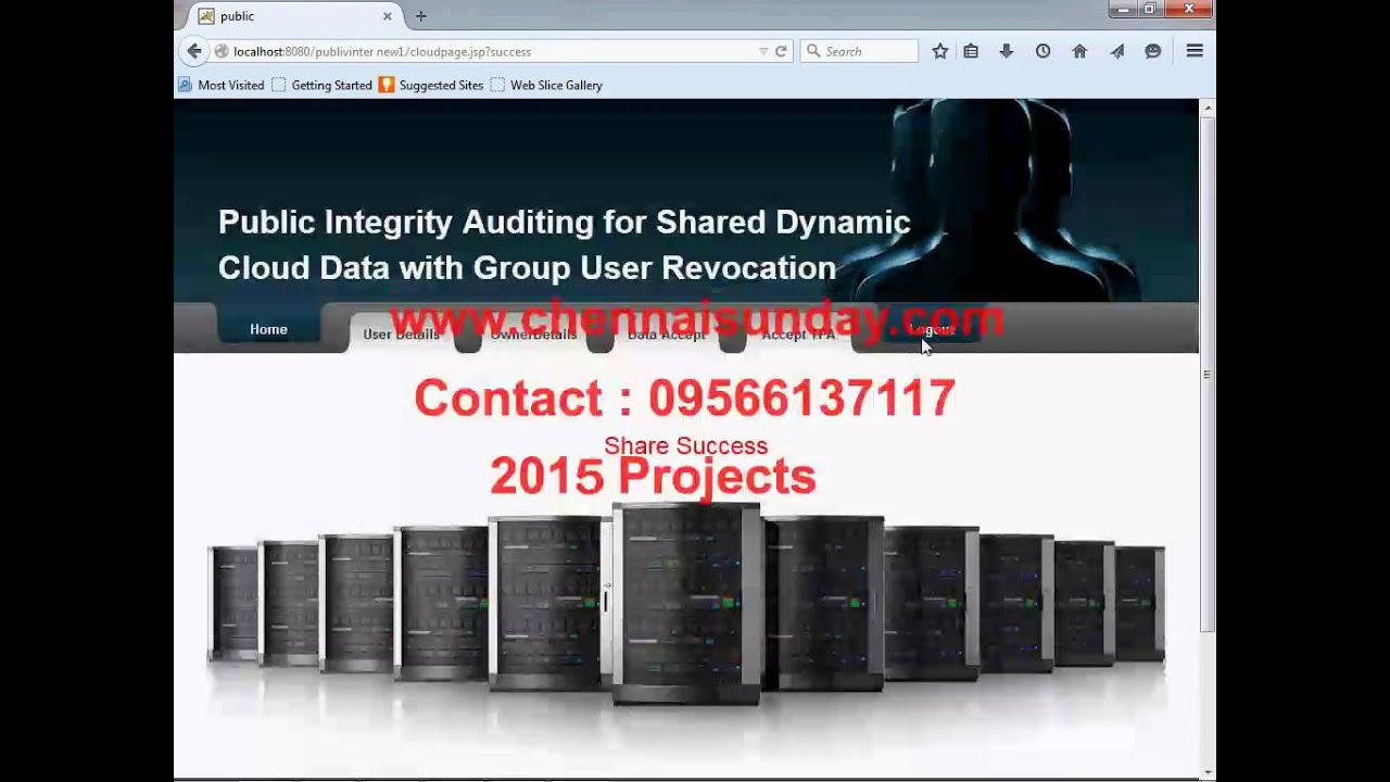 Public Integrity Auditing for Shared Dynamic Cloud Data with Group User ...