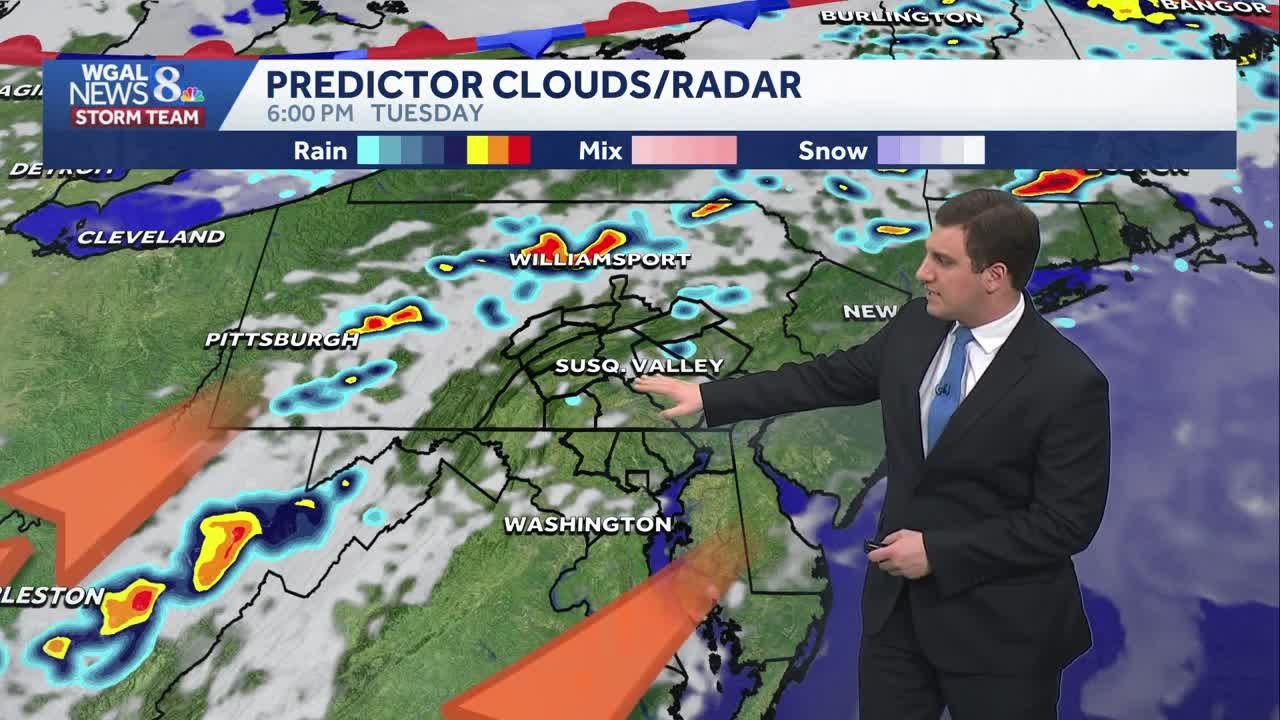Few Spotty Showers Tuesday With Summerlike Temperatures In South ...