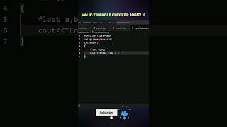 C++⚒️Mini Logic Series - 13 #cpp #cplusplus #programming #python #developer