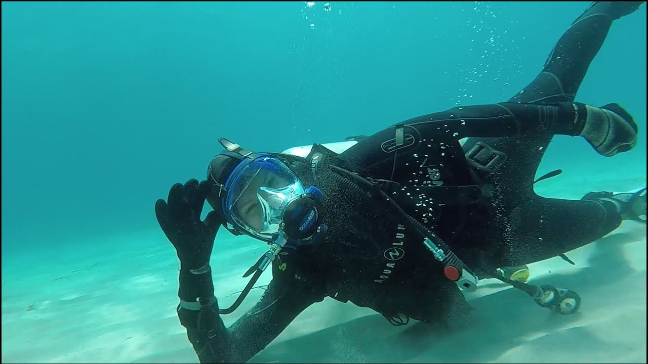 Nice scuba diving in Cala Morlanda on Mallorca YouTube