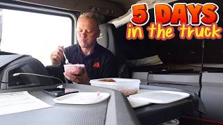 A Week in the Car Transporter Truck Real Life of a Lorry Driver