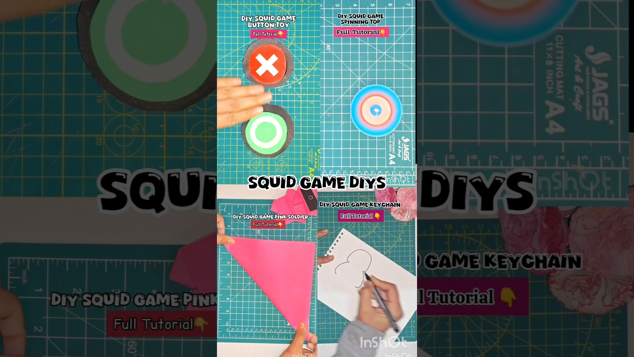 DIY Squid Game Craft Ideas😍
