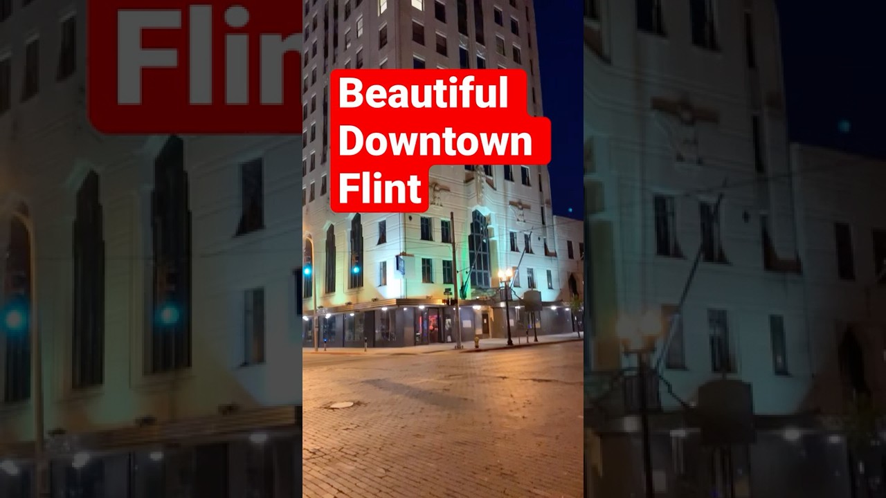 Beautiful Downtown Flint Michigan