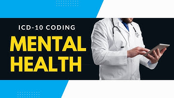 Mental Health ICD-10 CODING || clinical coding || 1stmedical