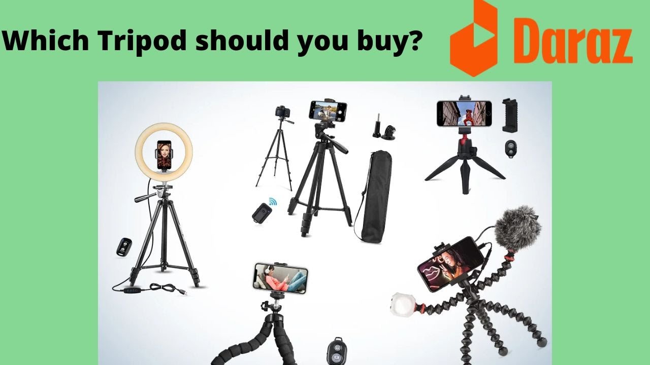 I BOUGHT TRIPODS FROM DARAZ.PK Cheap Tripods YouTube