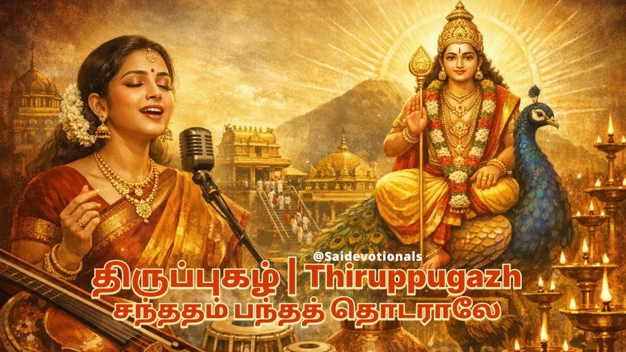 Thiruppugazh  | சந்ததம் பந்தத் தொடராலே  | Hamsanandhi  | #murugan #thirupugazh #thiruparankundram