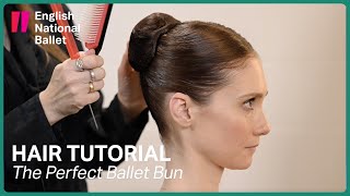 The Perfect Ballet Bun: Hair Tutorial | English National Ballet screenshot 4