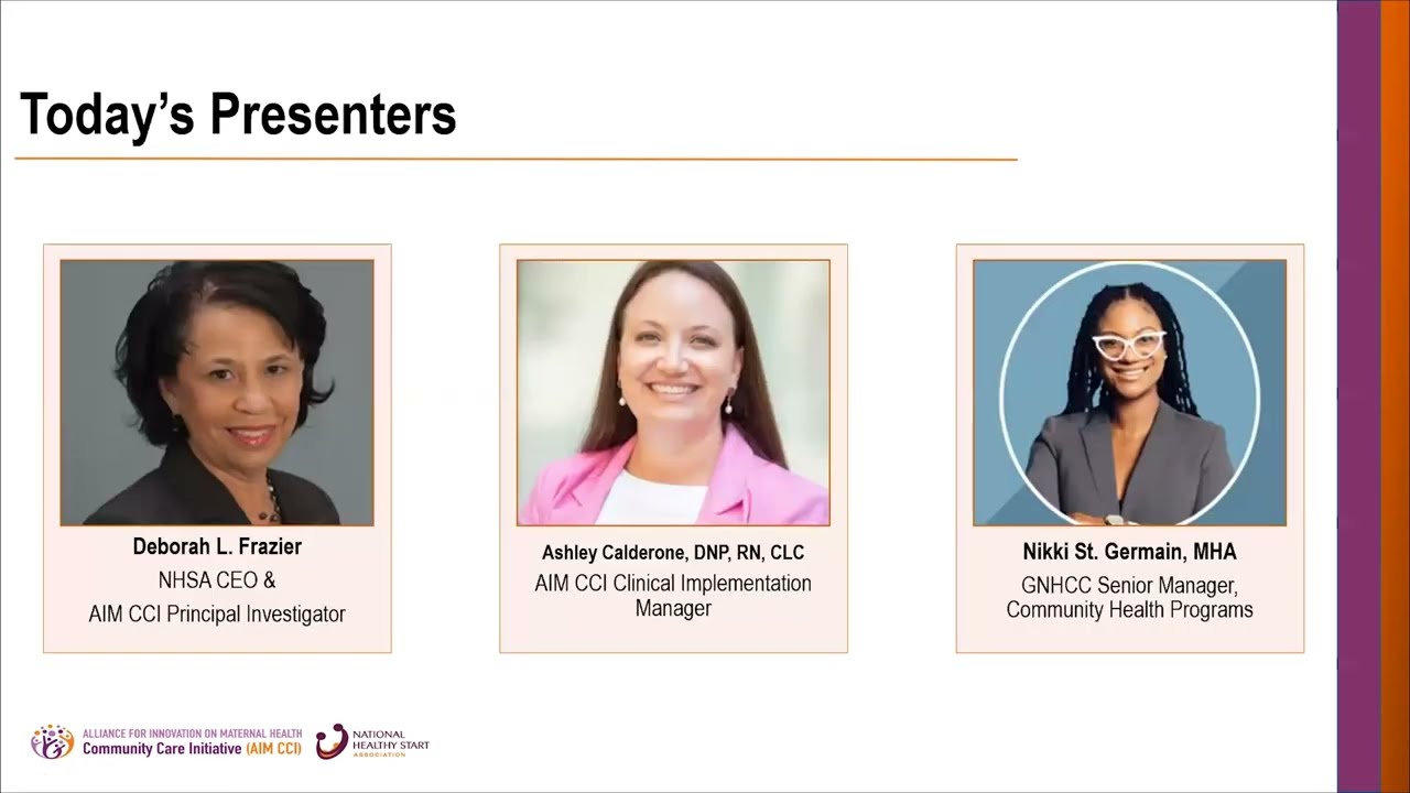 Innovation in Action: Exploring AIM CCI's Approach to Address Maternal Safety and Wellness Webinar