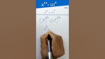 Tricky Math, Solved in Seconds | Exponential Challenge | x^22=121^x | Sehlu Math