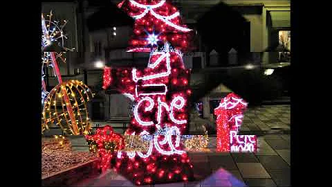 Orthez : Illuminations de  Noel  novembre 2020