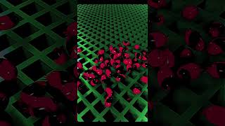 Green grid Face Ball Falling  😱 #roblox