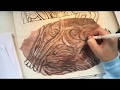 HOW TO DRAW CHOCOLATES STEP BY STEP | Drawing Chocolates On Collage To Translate Into Textiles
