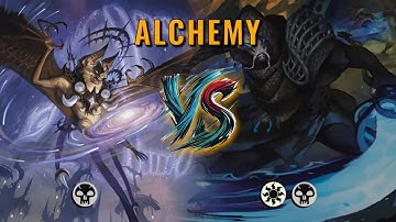 MTG Alchemy - Mono Black Midrange by Numbskull VS Mardu Aggro by Warbozz