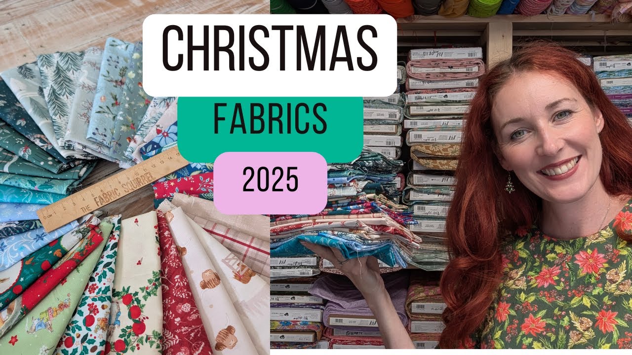 🎄 This Year’s Christmas Fabrics | Full Collection Roundup 2025