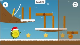Where's My Avocado? Draw lines Gameplay screenshot 4