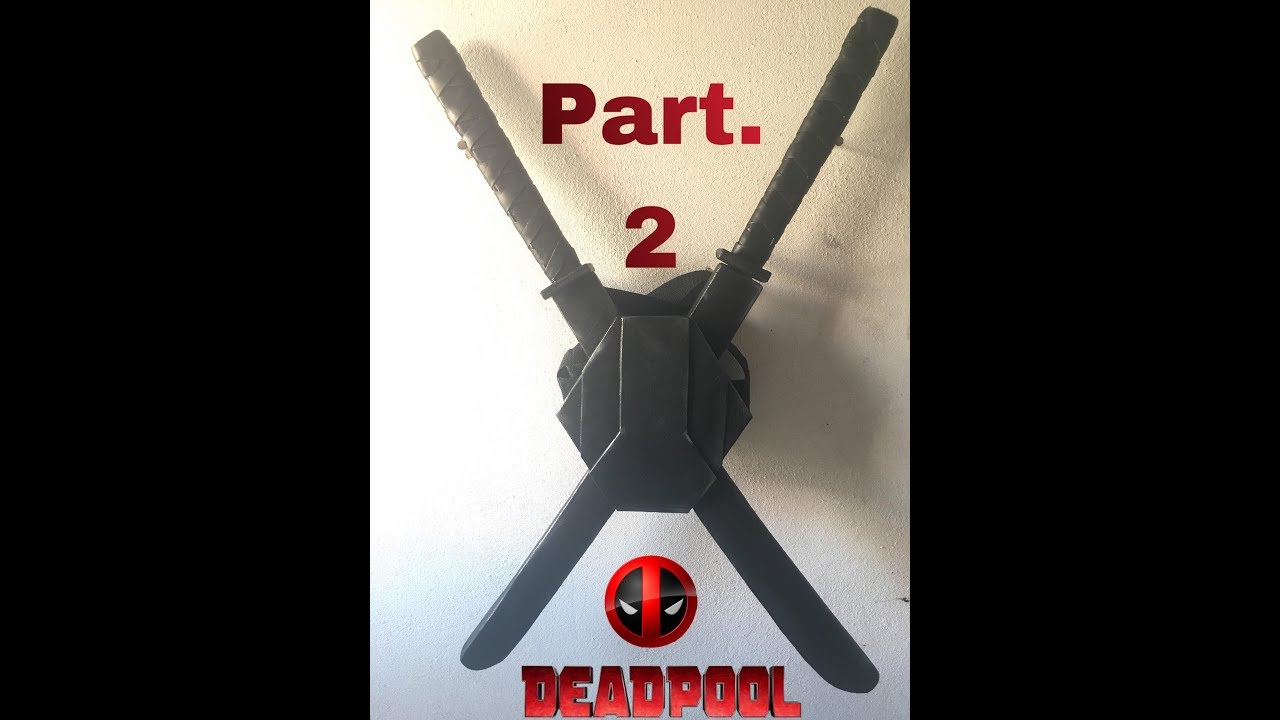 Tutorial de katanas y fundas para Deadpool Part.2