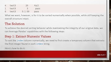 Sorting a Pandas DataFrame with String Columns That Represent Mostly Numbers