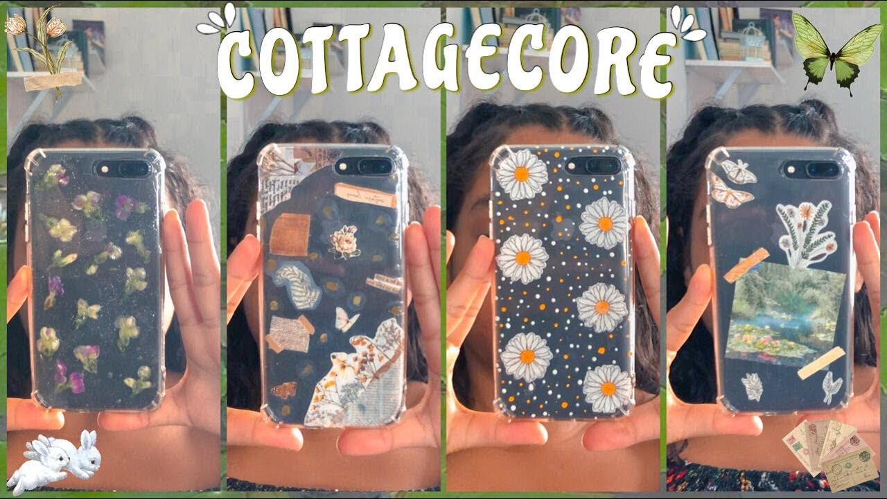 DIY - 5 CAPINHAS AESTHETIC *estilo cottagecore* | Mel Moraes - YouTube