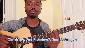 Daniel Caesar ft H.E.R. -Best Part (Guitar Lesson)