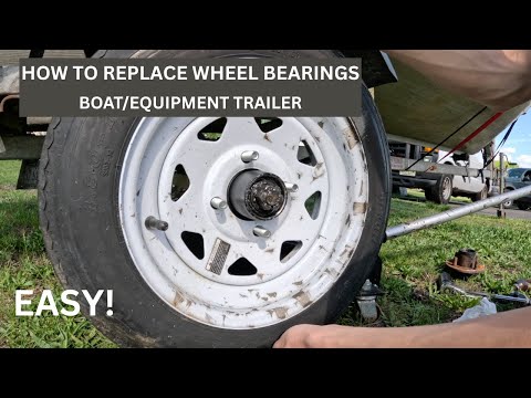 How To Install Bearings On A Trailer