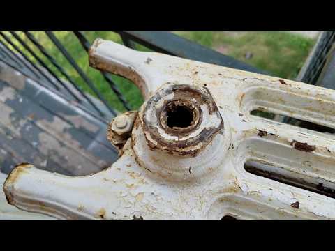 Cast Iron Radiator Restoration Part 3: Removing Stubborn Shutoff Valves