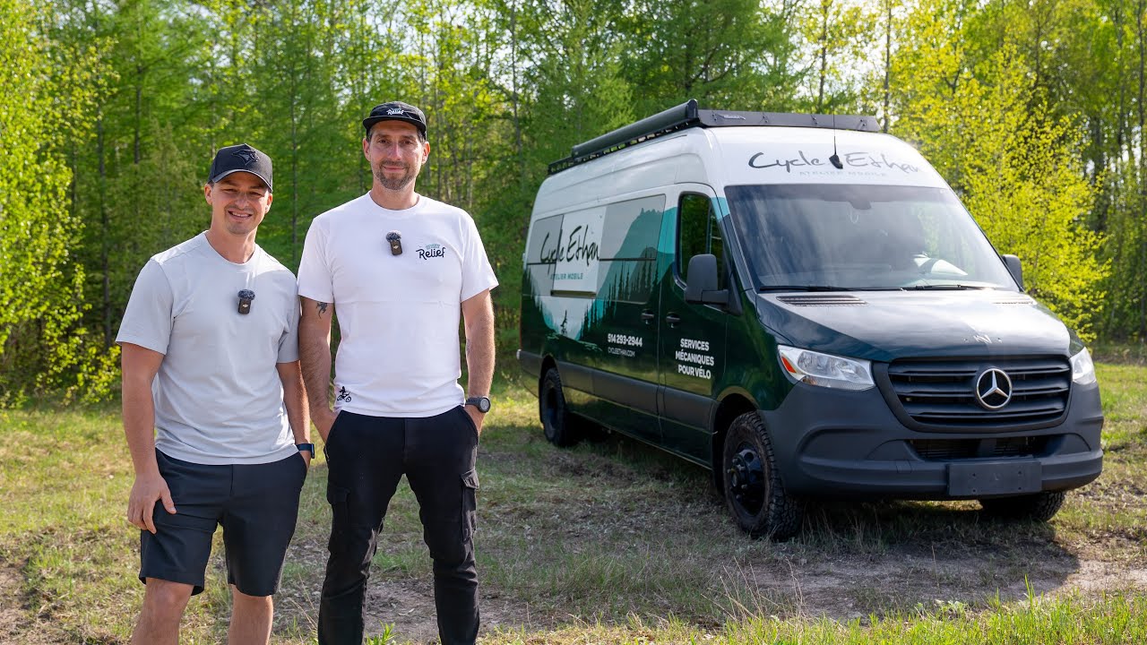 VANLIFE et ATELIER de VÉLO réunies dans un seul aménagement! - Mon PROJET pour la route ep.8