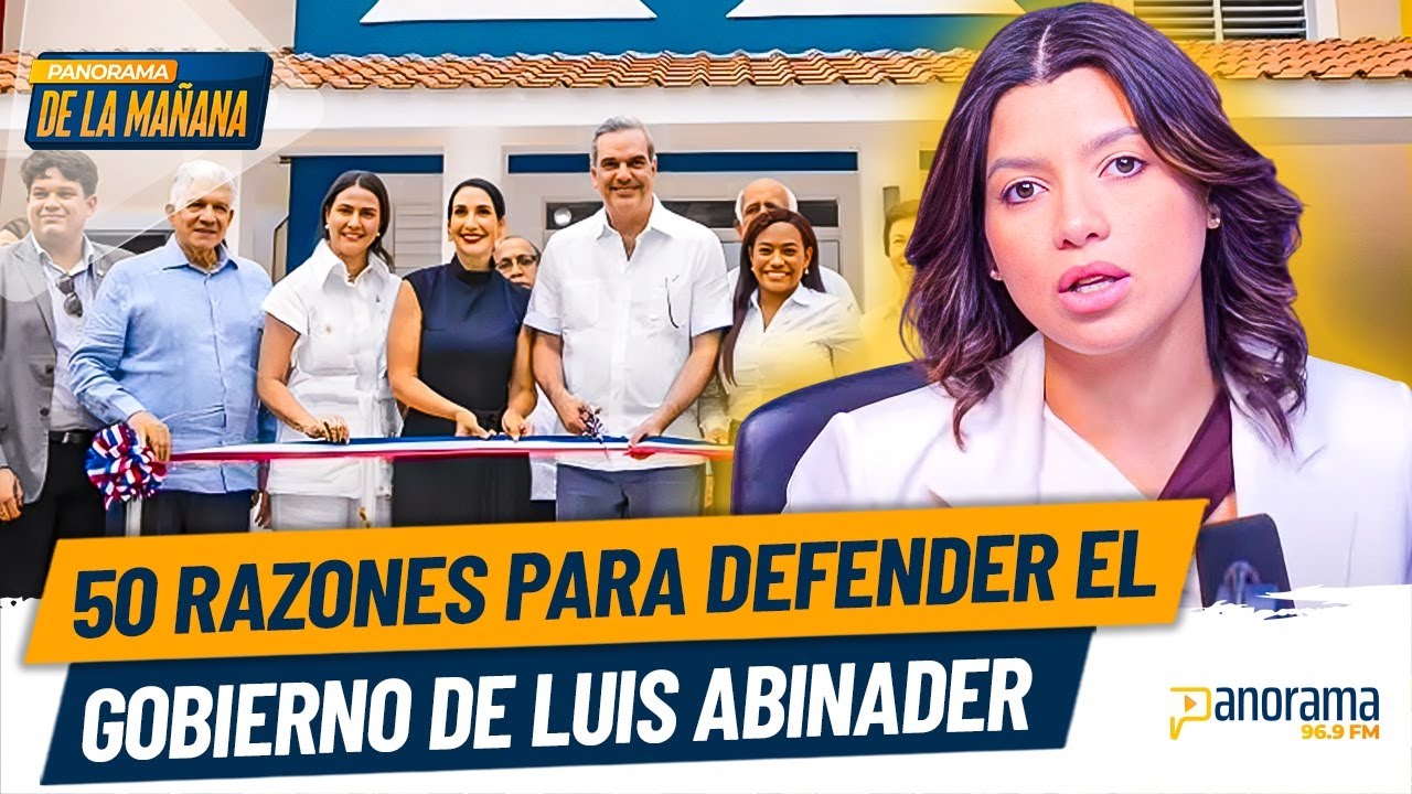 Kimberly Taveras presenta las 50 razones para aplaudir y defender el Gobierno de Luis Abinader