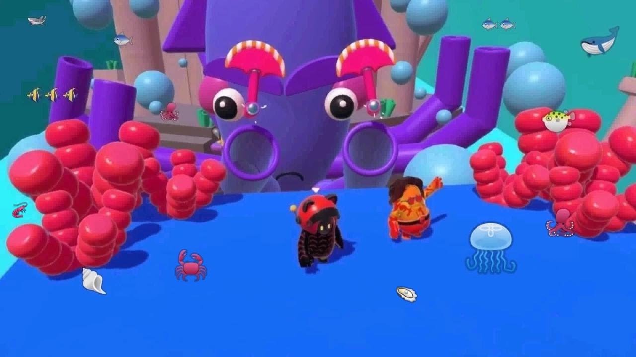 Oh My Atlantis! in Fall Guys Creative by master map maker Salsa0623