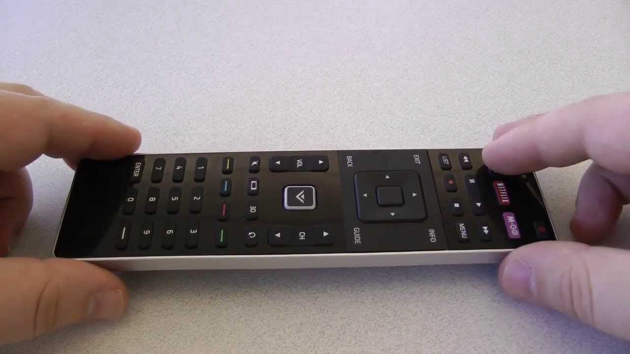 Easy Resetting Of A Vizio Remote Youtube