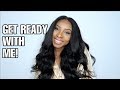 GET READY WITH ME | HAIR, MAKEUP, OUTFIT 3 IN 1