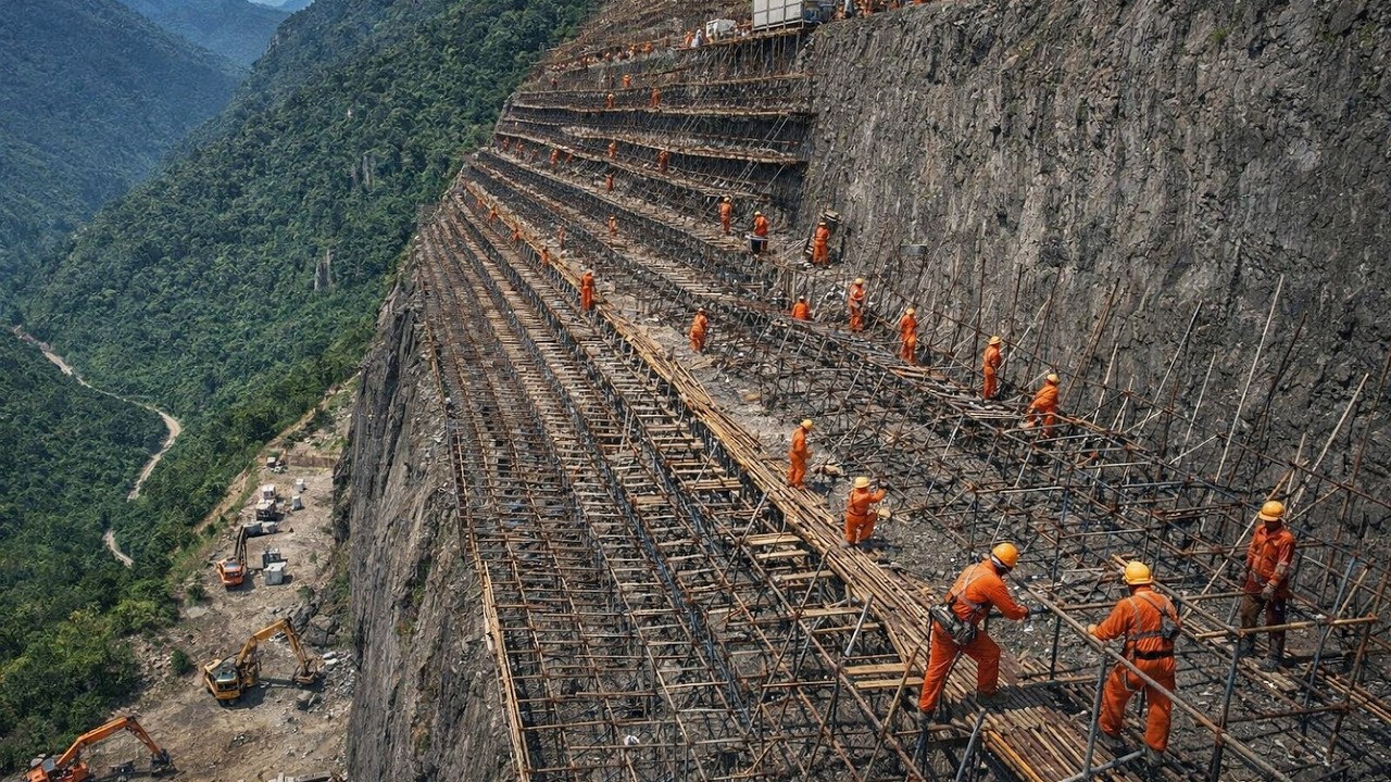 Таджикистан Строит Самую Высокую Плотину В Мире!