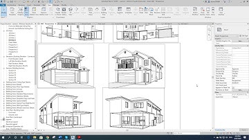 Revit Tutorial - Camera Views for Sheets & Title block Revisions