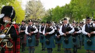 Las Vegas Highland Games Massed Bands 2018