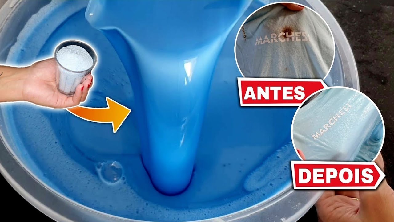 😍COM 1 COPO AMERICANO DE SABÃO  FIZ 7,5 LITROS DE SABÃO LIQUIDO LAVA ROUPAS PERFUMADO 😱